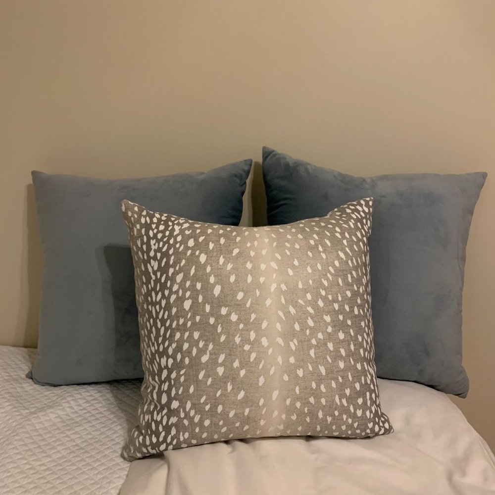 Etsy Antelope Print Pillow Cover (Insert Included)